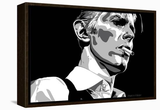 David Bowie - Thin White Duke-Emily Gray-Framed Premier Image Canvas