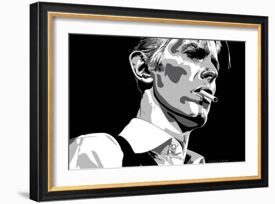 David Bowie - Thin White Duke-Emily Gray-Framed Premium Giclee Print