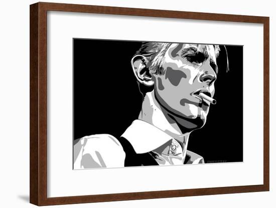 David Bowie - Thin White Duke-Emily Gray-Framed Giclee Print