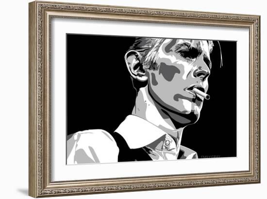 David Bowie - Thin White Duke-Emily Gray-Framed Giclee Print