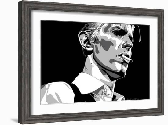 David Bowie - Thin White Duke-Emily Gray-Framed Giclee Print