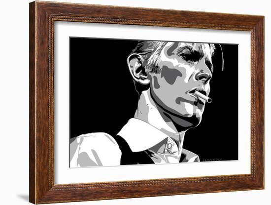 David Bowie - Thin White Duke-Emily Gray-Framed Giclee Print