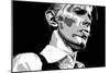 David Bowie - Thin White Duke-Emily Gray-Mounted Giclee Print