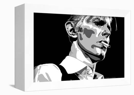 David Bowie - Thin White Duke-Emily Gray-Framed Giclee Print