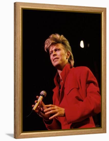 David Bowie-null-Framed Premier Image Canvas