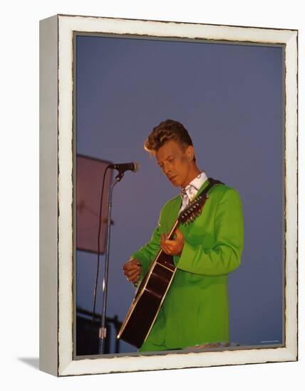 David Bowie-null-Framed Premier Image Canvas