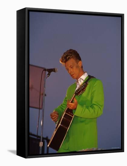 David Bowie-null-Framed Premier Image Canvas