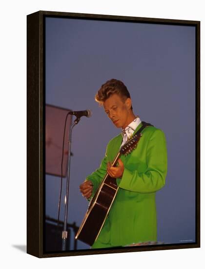 David Bowie-null-Framed Premier Image Canvas