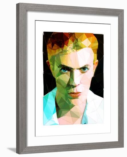 David Bowie-Enrico Varrasso-Framed Art Print