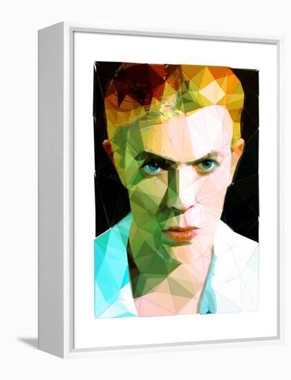 David Bowie-Enrico Varrasso-Framed Stretched Canvas