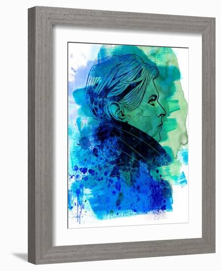 David Bowie-Nelly Glenn-Framed Art Print