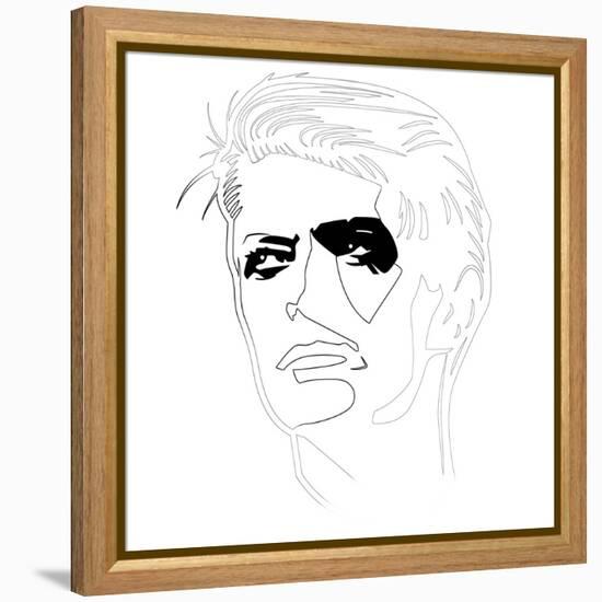 David Bowie-Logan Huxley-Framed Stretched Canvas