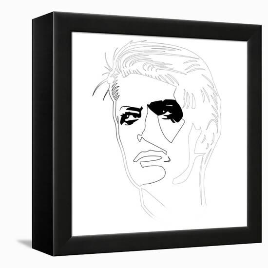 David Bowie-Logan Huxley-Framed Stretched Canvas