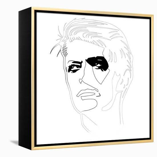 David Bowie-Logan Huxley-Framed Stretched Canvas