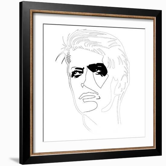 David Bowie-Logan Huxley-Framed Art Print