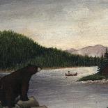 North Woods Bear II-David Cater Brown-Art Print