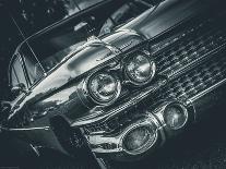Vintage Retro American Car-David Challinor-Framed Premier Image Canvas
