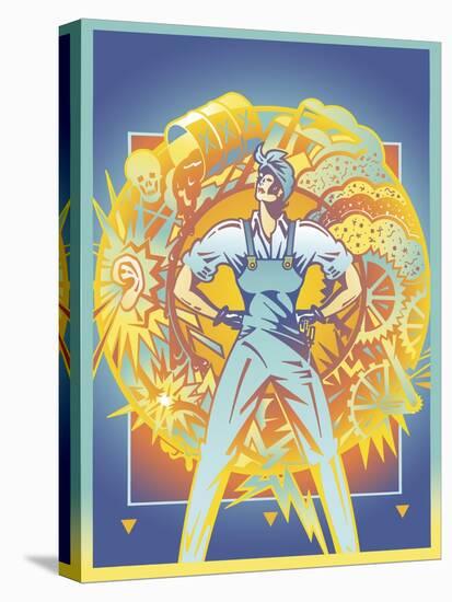 Stretched Canvas Print, , large