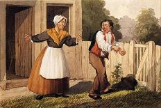 The Drunken Husband, C.1818-David Claypoole Johnston-Mounted Giclee Print