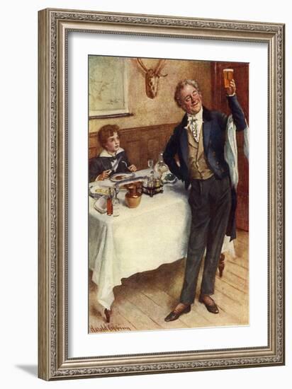 'David Copperfield' by Charles Dickens-Harold Copping-Framed Giclee Print