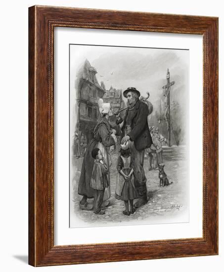 'David Copperfield' by Charles Dickens-Frederick Barnard-Framed Giclee Print