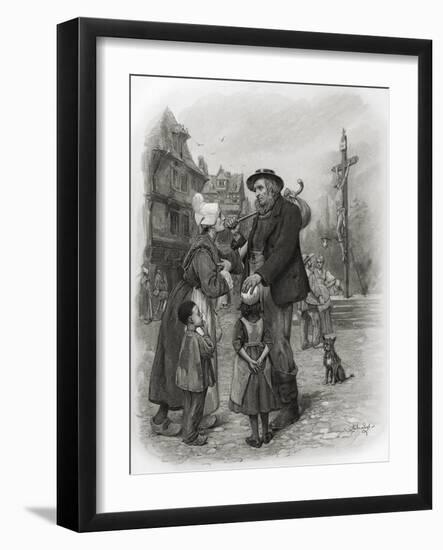 'David Copperfield' by Charles Dickens-Frederick Barnard-Framed Giclee Print