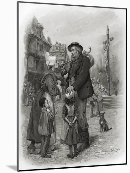 'David Copperfield' by Charles Dickens-Frederick Barnard-Mounted Giclee Print