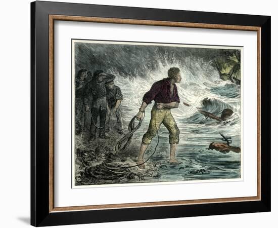 David Copperfield by Charles Dickens-Frederick Barnard-Framed Giclee Print