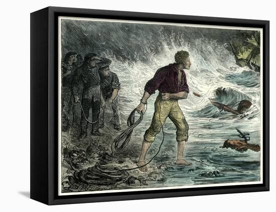 David Copperfield by Charles Dickens-Frederick Barnard-Framed Premier Image Canvas