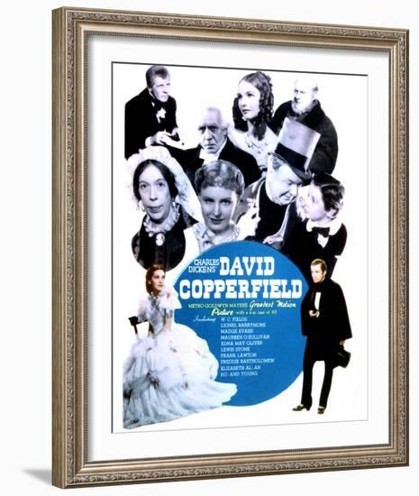 David Copperfield - Movie Poster Reproduction-null-Framed Photo