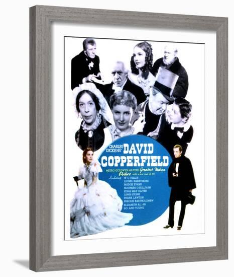 David Copperfield - Movie Poster Reproduction-null-Framed Photo