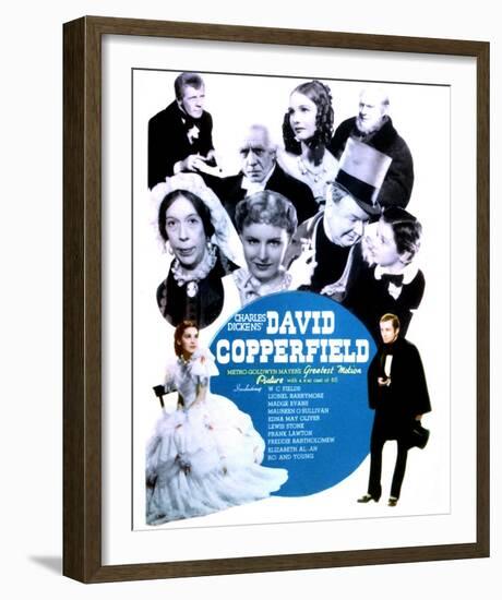 David Copperfield - Movie Poster Reproduction-null-Framed Photo