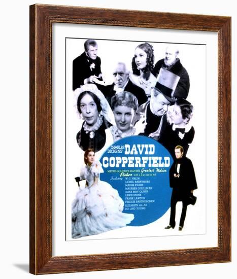 David Copperfield - Movie Poster Reproduction-null-Framed Photo