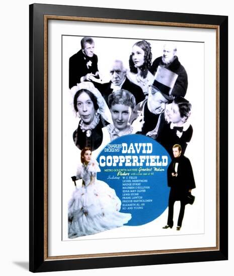 David Copperfield - Movie Poster Reproduction-null-Framed Photo