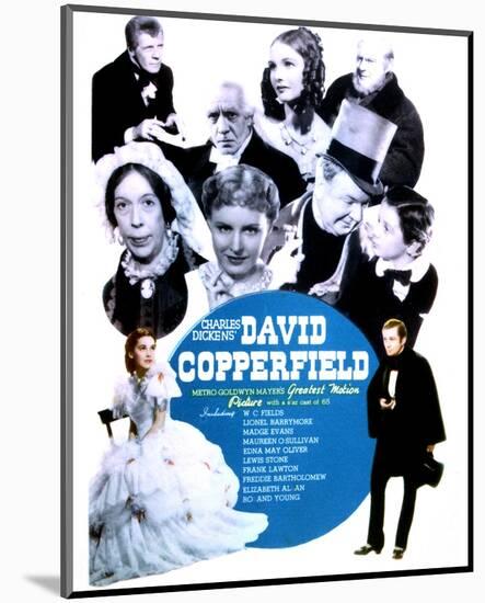 David Copperfield - Movie Poster Reproduction-null-Mounted Photo