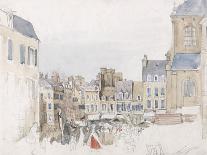 A French Market Place, C.1829-David Cox-Giclee Print