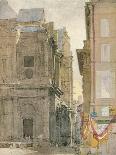 'Church of St. Eustache, Paris', c1829-David Cox the elder-Giclee Print