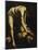 David Defeats Goliath-Caravaggio-Mounted Giclee Print