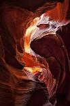 Sun Shining Through Canyon VII-David Drost-Photographic Print