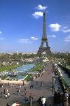 France, Paris.  Eiffel Tower and River Seine.-David Frazier-Photographic Print