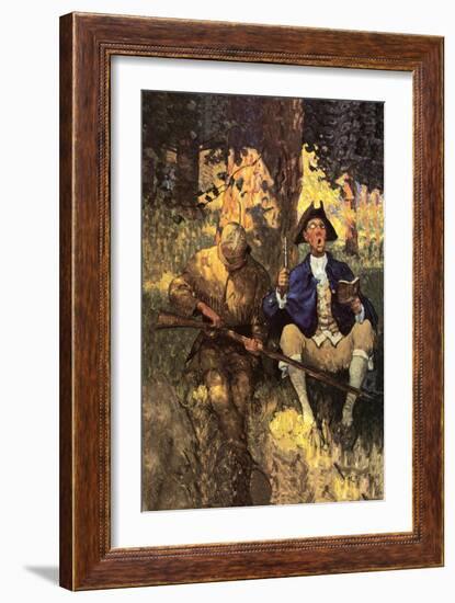 David Gamut-Newell Convers Wyeth-Framed Art Print