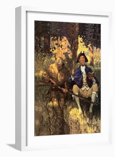 David Gamut-Newell Convers Wyeth-Framed Art Print