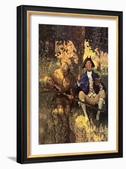 David Gamut-Newell Convers Wyeth-Framed Art Print