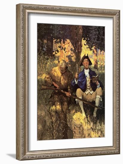 David Gamut-Newell Convers Wyeth-Framed Art Print