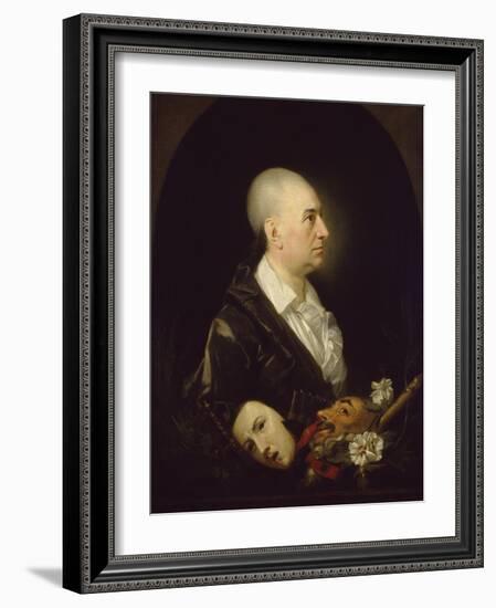 David Garrick, 1762 - 1763-Johann Zoffany-Framed Giclee Print