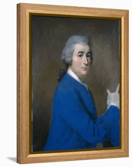 David Garrick, in High Overcoat-Jean-Etienne Liotard-Framed Premier Image Canvas