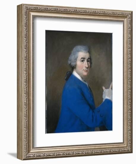 David Garrick, in High Overcoat-Jean-Etienne Liotard-Framed Giclee Print