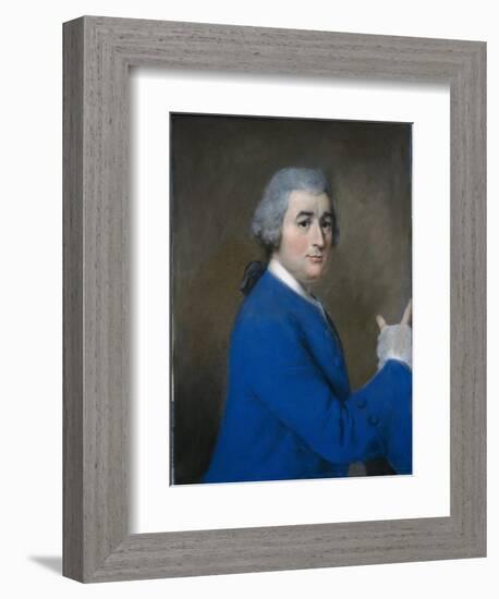 David Garrick, in High Overcoat-Jean-Etienne Liotard-Framed Giclee Print