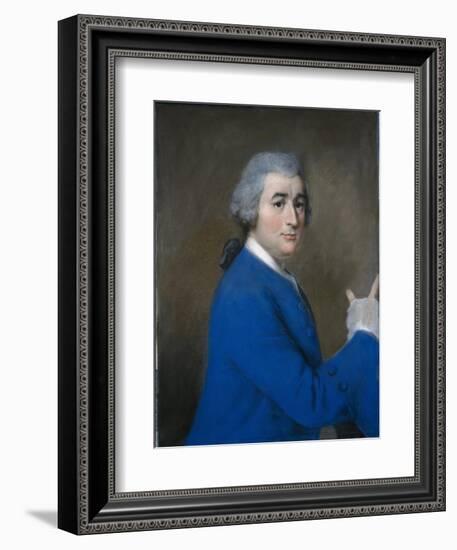 David Garrick, in High Overcoat-Jean-Etienne Liotard-Framed Giclee Print