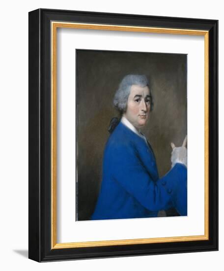 David Garrick, in High Overcoat-Jean-Etienne Liotard-Framed Giclee Print